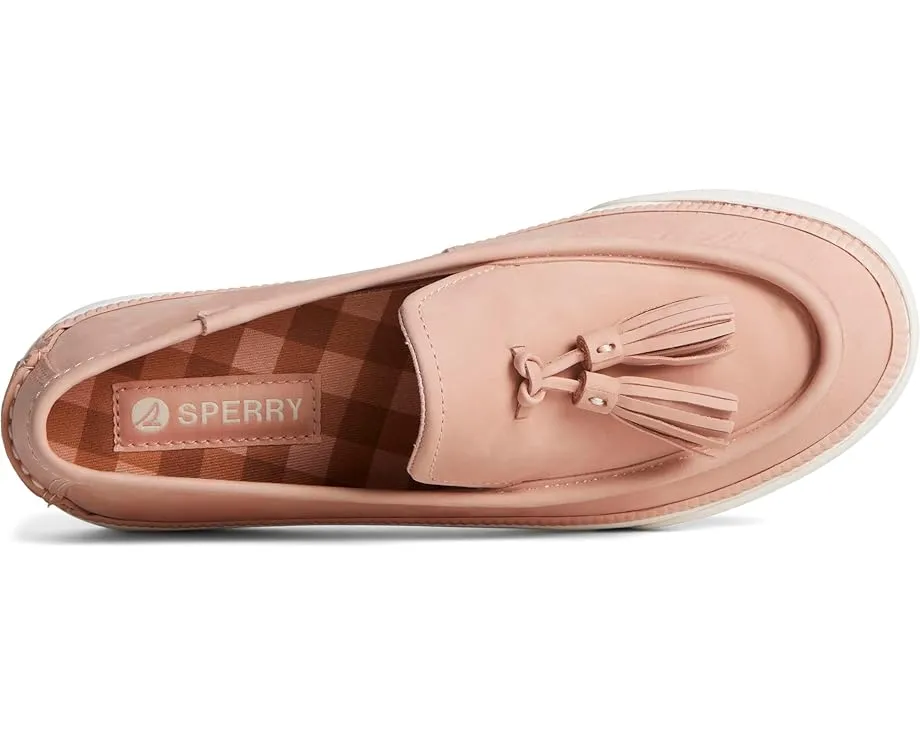Кроссовки-платформы Sperry Sea Sailor с кисточкой и стелькой в клетку