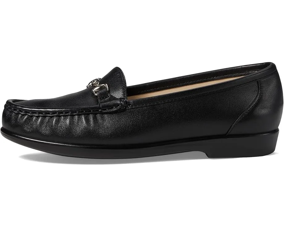 Мокасины SAS Metro Comfort Bit с металлической пряжкой и мягкой стелькой