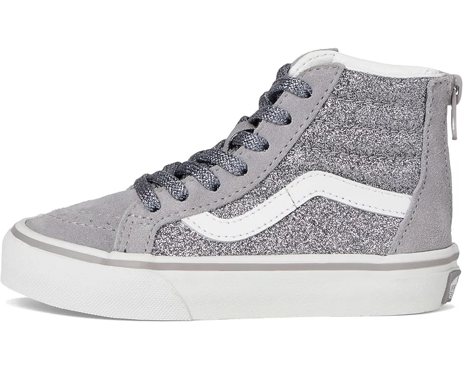 Детские кроссовки Vans SK8-Hi Zip на шнуровке и молнии