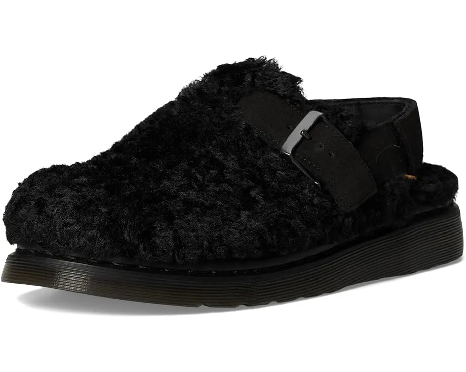 Dr. Martens Jorge II мулы с подкладкой из искусственного меха Borg и регулируемыми ремнями