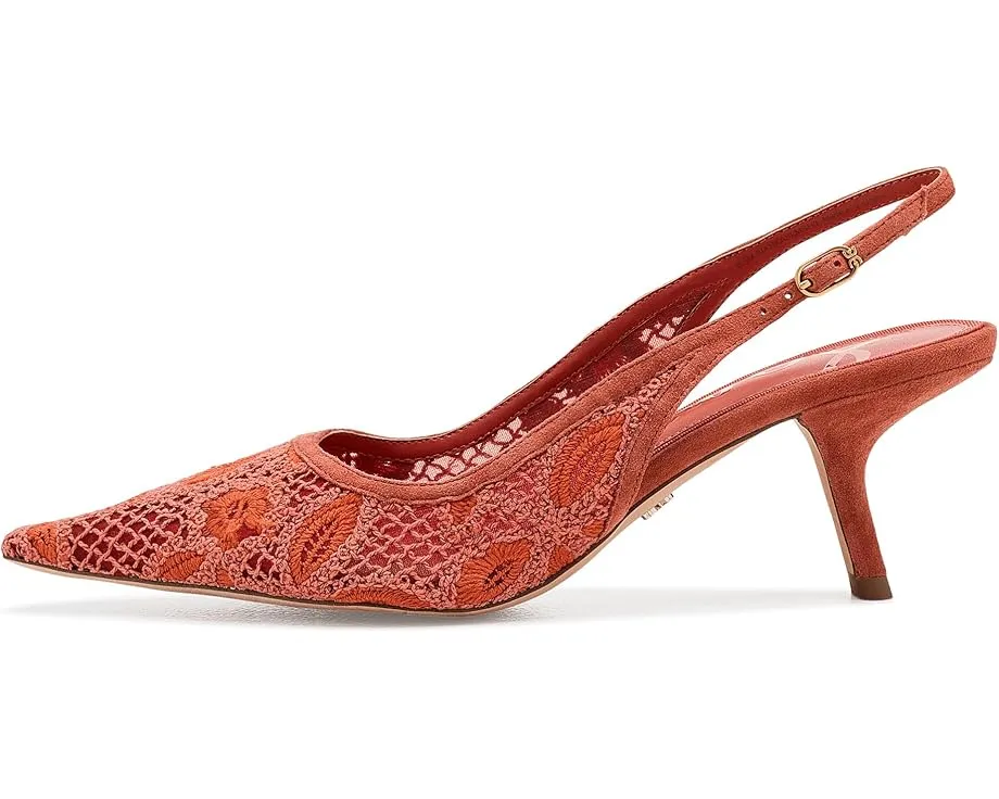 Sam Edelman Туфли Bianka Sling Mesh с камнями и регулируемой застежкой