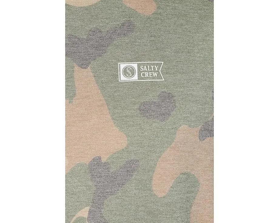 Худи Salty Crew Mariner Lite UV Hood на кнопках с защитой UPF 50+