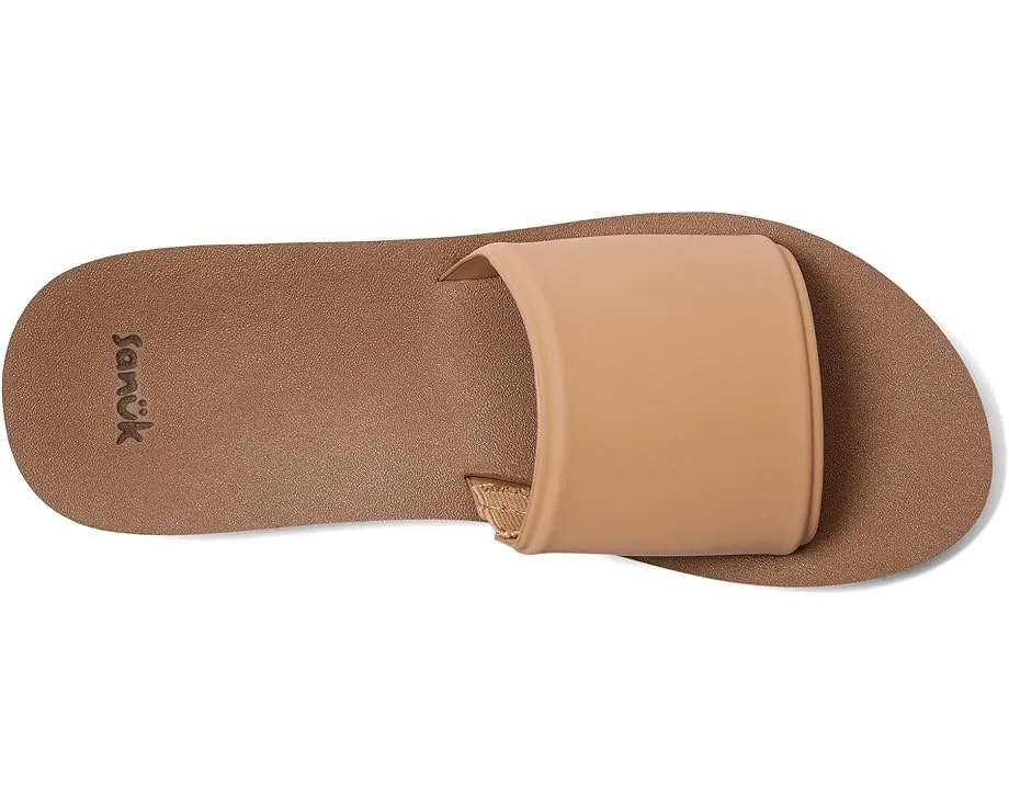 Сандалии Sanuk Highland Slide на платформе с поддержкой свода стопы и переработанной подошвой