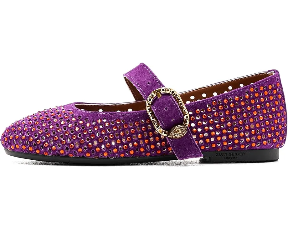 Балетки Kurt Geiger London Kids Mini Mayfair для детей с пряжкой