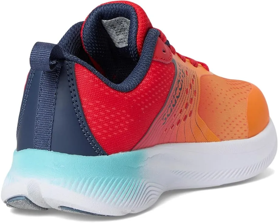 Детские кроссовки Saucony Ride KDZ с амортизацией PWRRUN и петлей на пятке