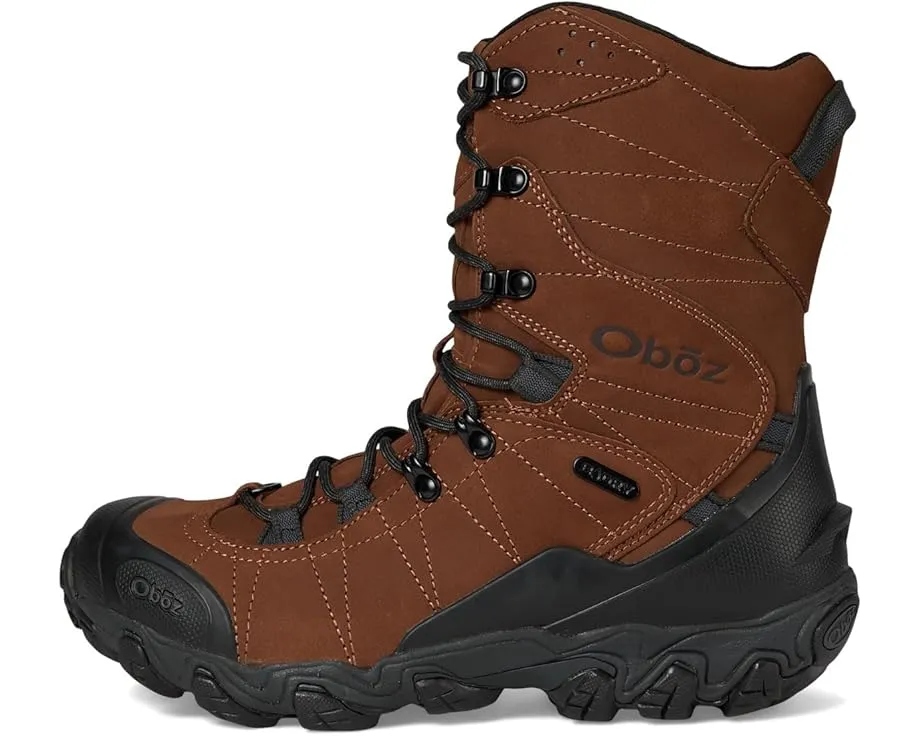 Утепленные зимние ботинки Oboz Bridger 10" Insulated B-Dry с мембраной