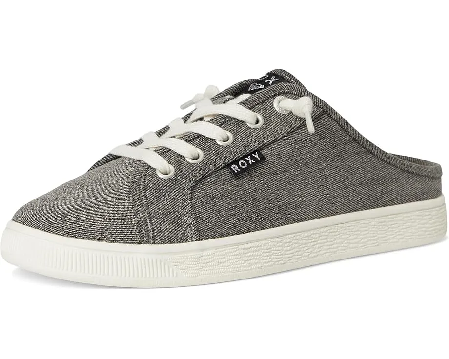 Кроссовки Roxy Sunny Stroll на шнуровке из хлопка