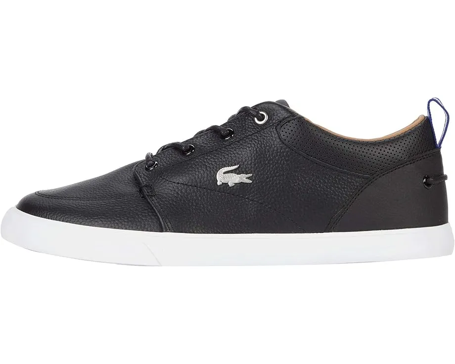 Lacoste Bayliss Sneakers кожаные кеды с перфорацией и фирменным крокодилом