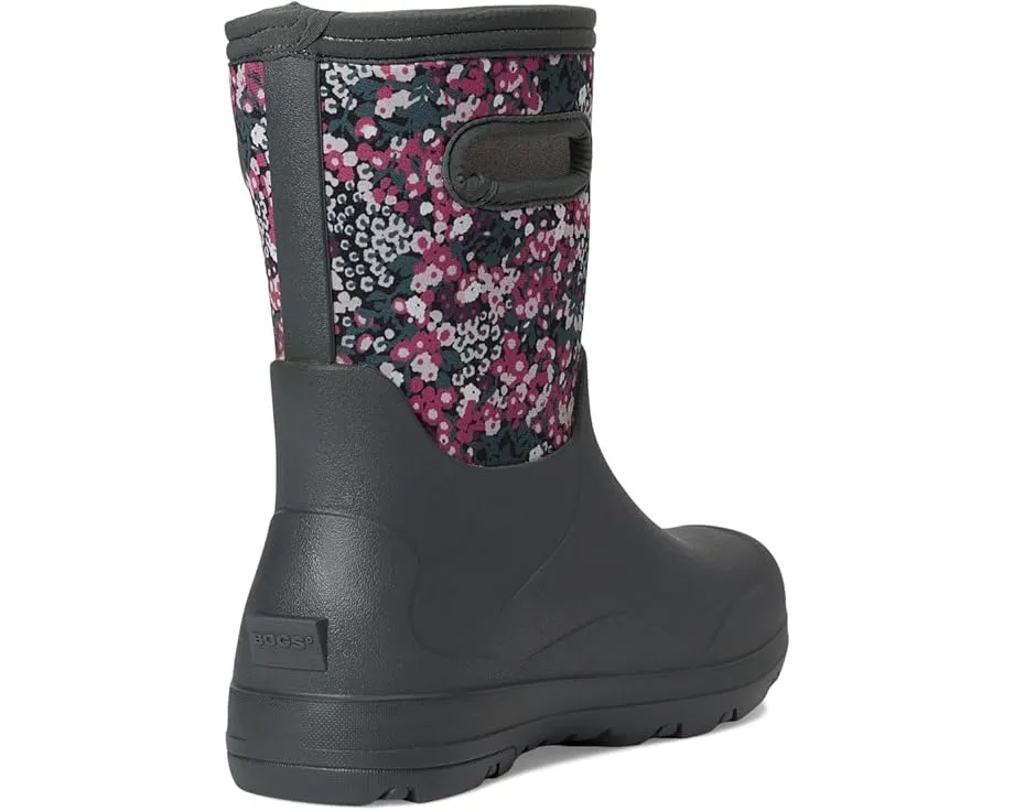 Детские сапоги Bogs Kids York Seamless с цветочным принтом и водонепроницаемой конструкцией