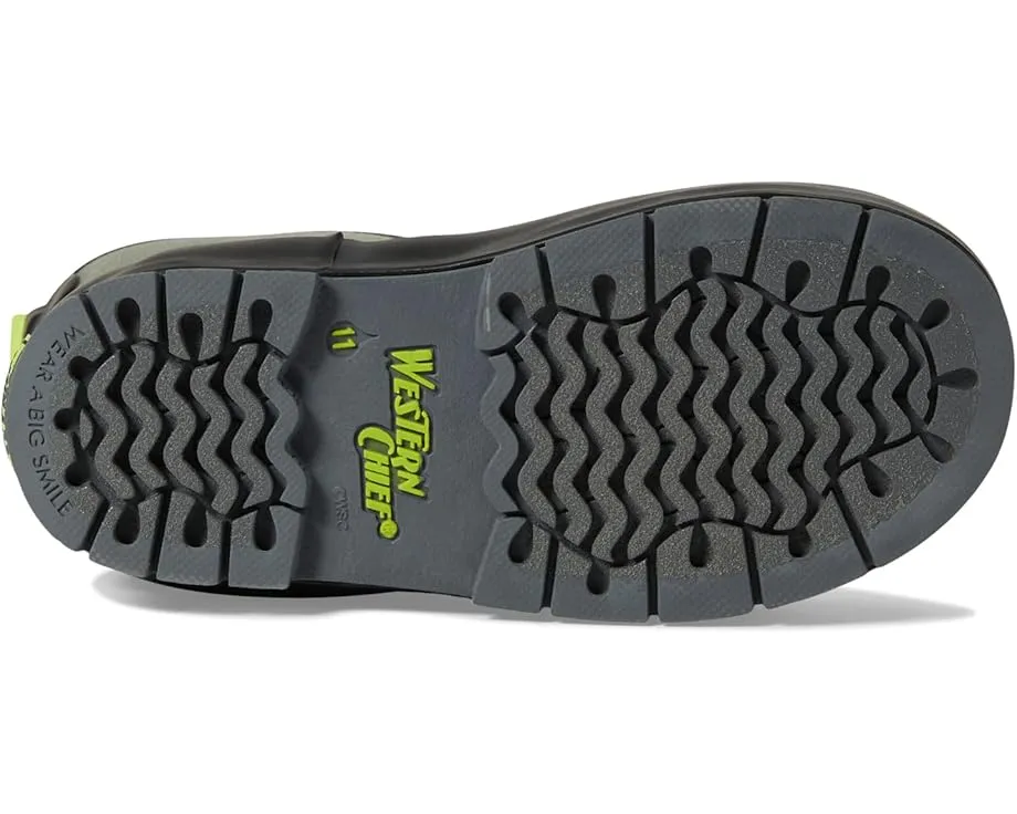 Western Chief детские непромокаемые сапоги Puddle Patch со сменными нашивками