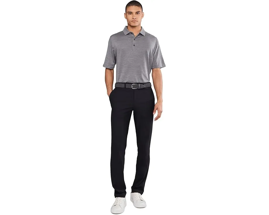 Поло Callaway Heather Jacquard с меланжевой тканью и защитой от солнца