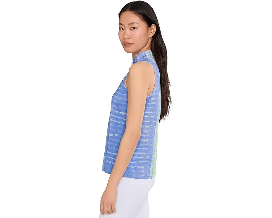 Топ Jamie Sadock Frequency Print без рукавов с воротником и застежкой на пуговицы