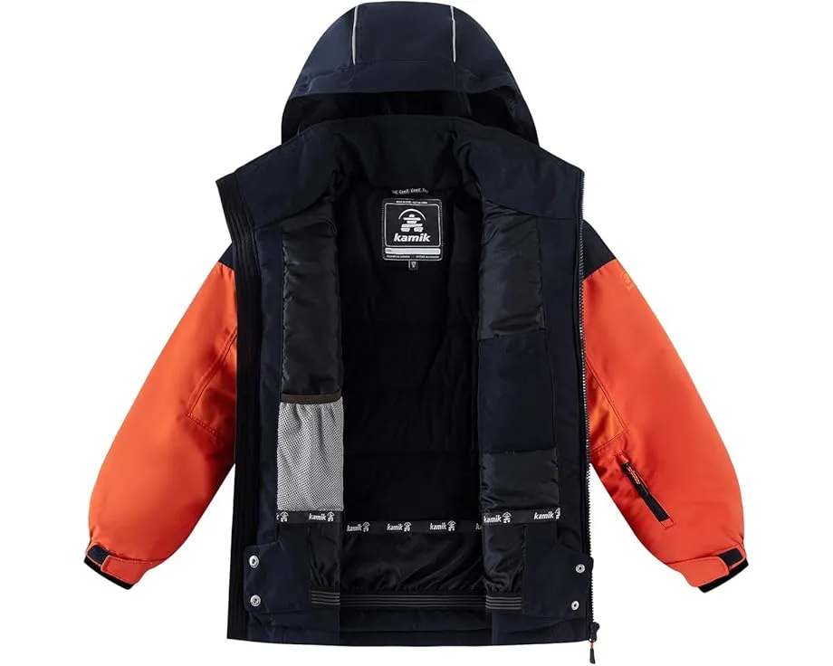 Детская лыжная куртка Kamik Kids Meteor с синтетическим утеплителем и водонепроницаемой мембраной