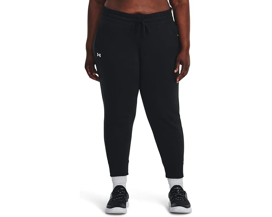 Under Armour джоггеры Plus Size Rival Fleece с эластичным поясом