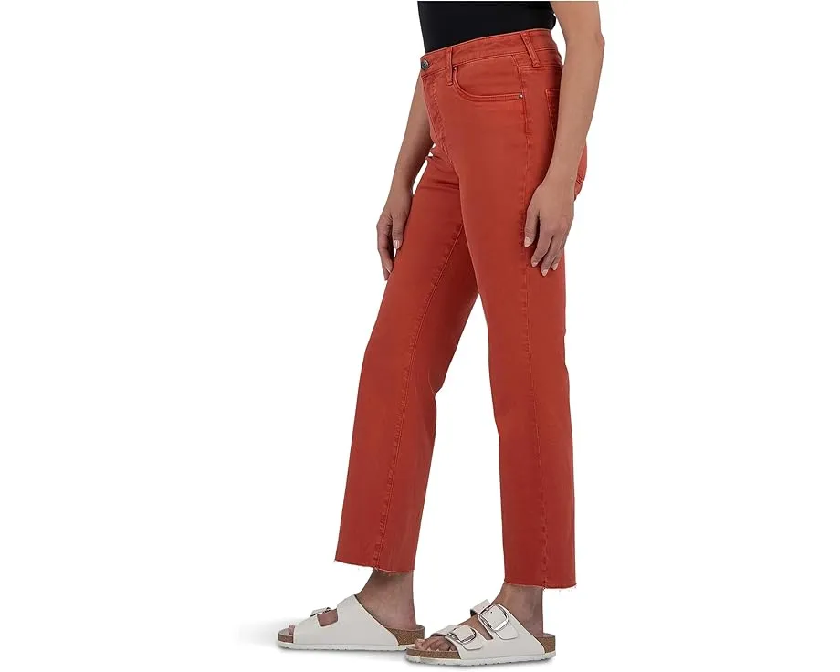 Джинсы KUT from the Kloth Kelsey с высокой посадкой и расклешенным низом