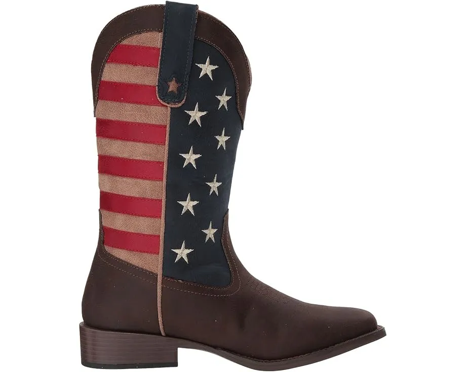 Ковбойские сапоги Roper American Patriot с дизайном флага США