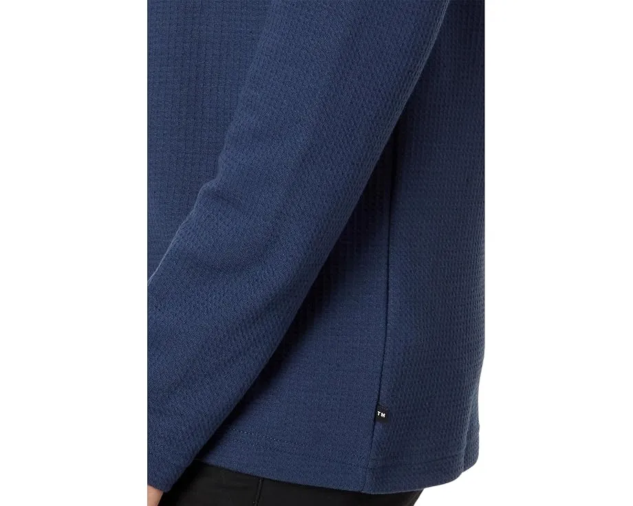 Свитер TravisMathew Cloud Waffle Crew с длинными рукавами и вафельной вязкой