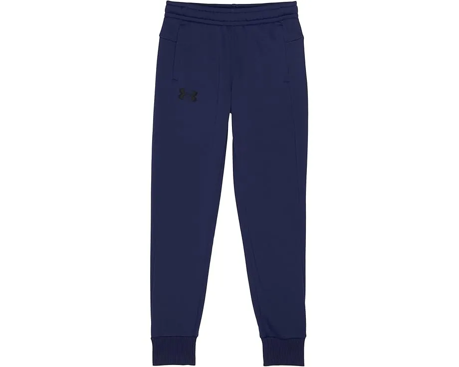 Детские флисовые джоггеры Under Armour с резинками на манжетах