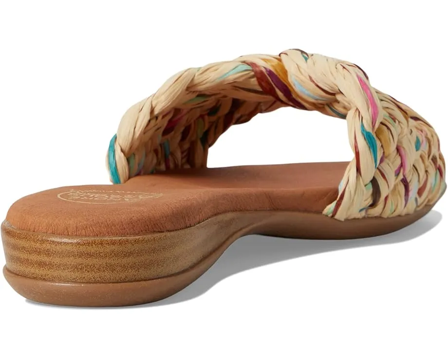 Andre Assous Сандалии Nahala на низком каблуке с плетеным верхом