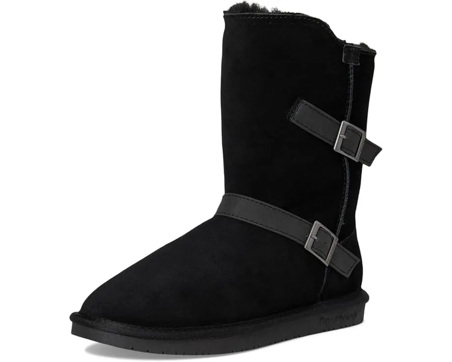 Зимние угги Bearpaw Valerie с подкладкой из овчины и декоративными ремешками