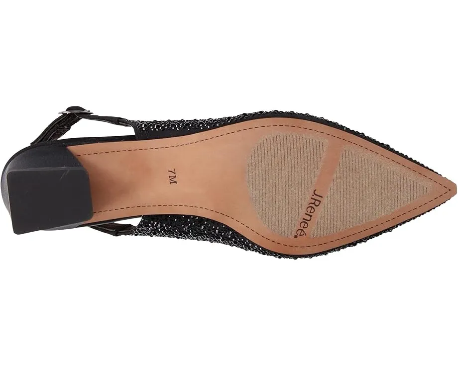 Туфли J. Renee Pranil на квадратном каблуке с отделкой стразами