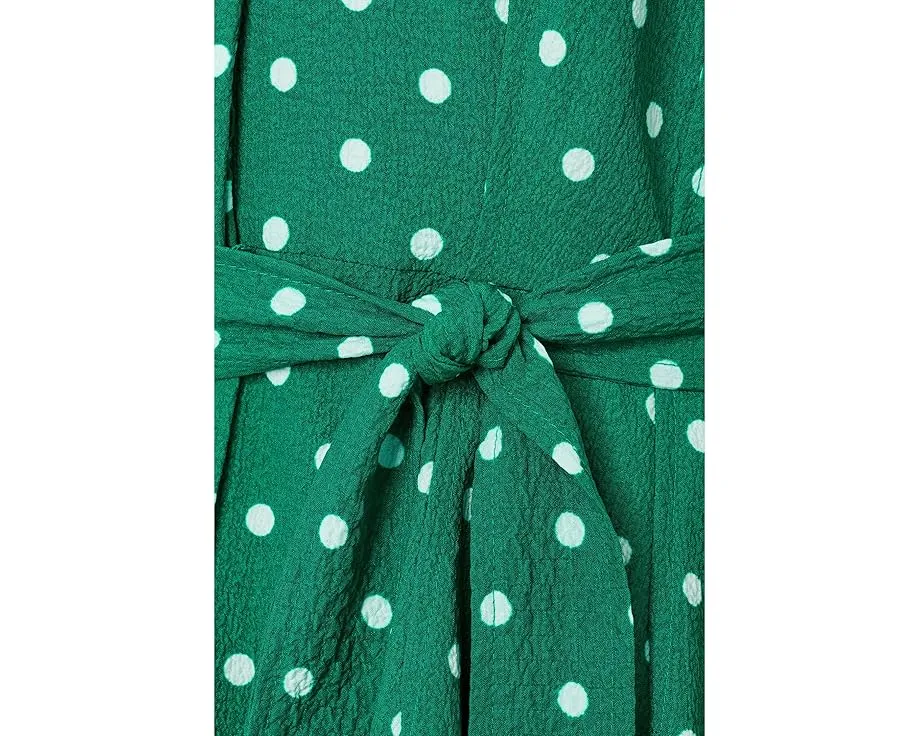 Calvin Klein платье-рубашка Polka Dot Gauze с поясом