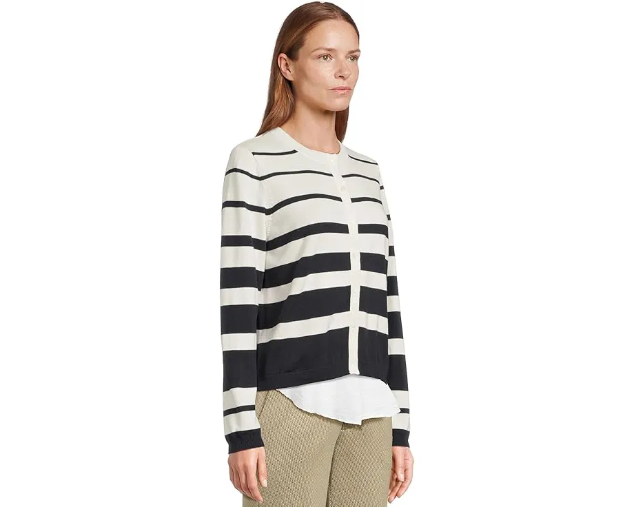 Кардиган Elliott Lauren Party Line в полоску на пуговицах