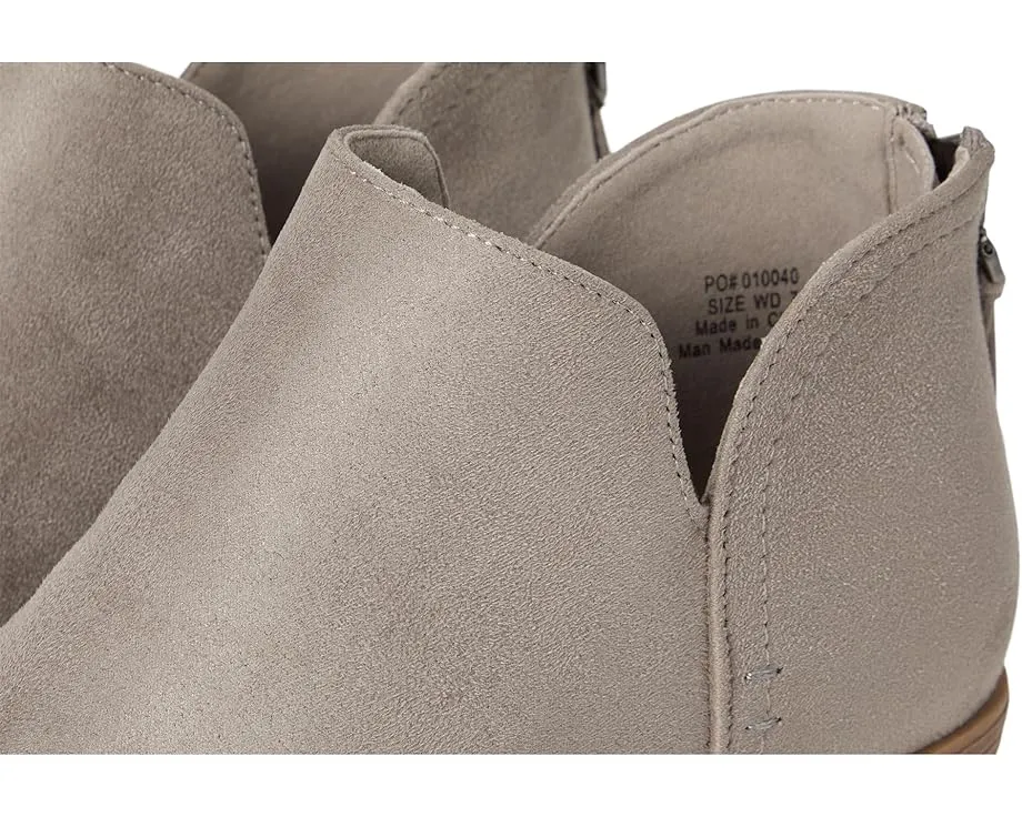 Ботильоны Livvy из искусственной замши с разрезом сбоку и кисточкой Journee Collection