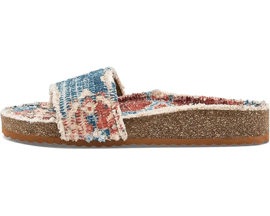 Сандалии Woven Wonders Footbed от Free People с текстильным верхом