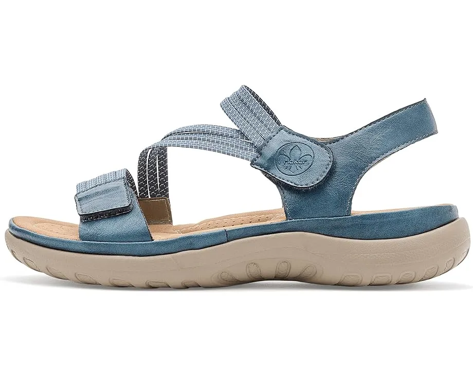 Сандалии Rieker 64870 Franja 70 для походов на липучках