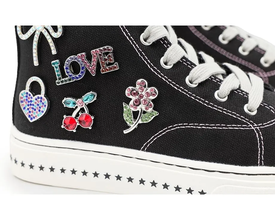 Детские кроссовки Steve Madden Kids Joycee на платформе с нашивками