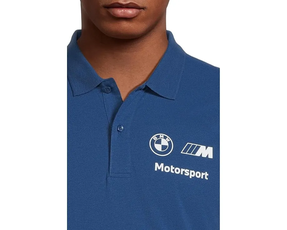 Puma BMW M Motorsport поло с принтом и классическим воротником
