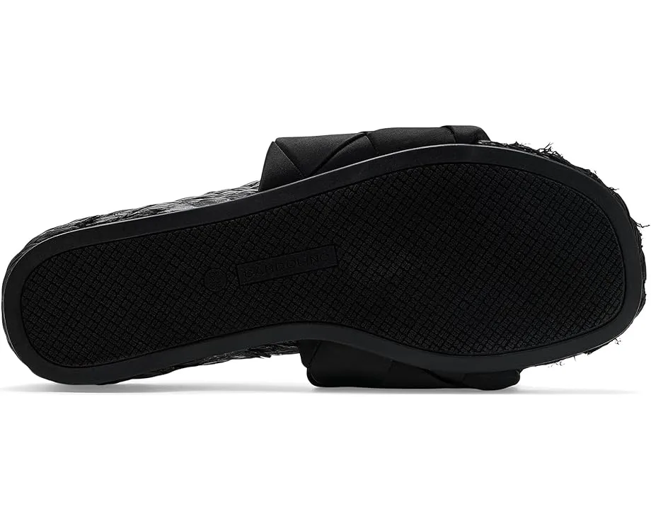 Сандалии Deedee на танкетке с плетеным верхом