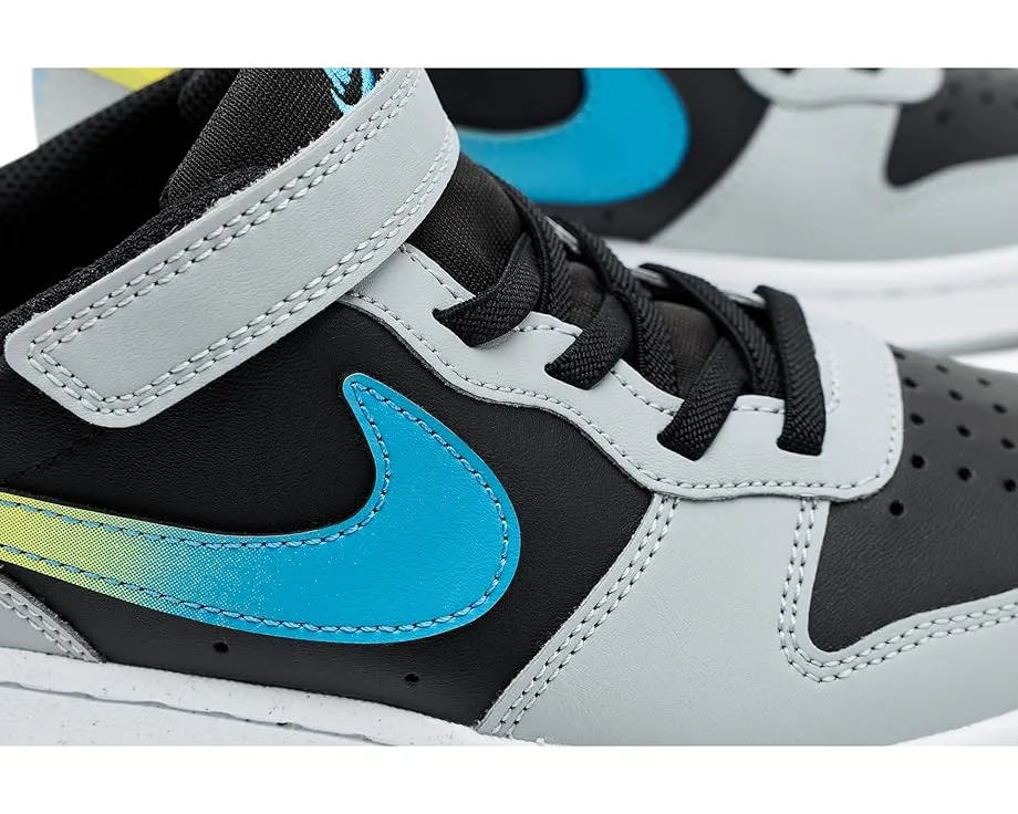 Кроссовки Nike Kids Court Borough Low FD с липучкой и водоотталкивающей пропиткой