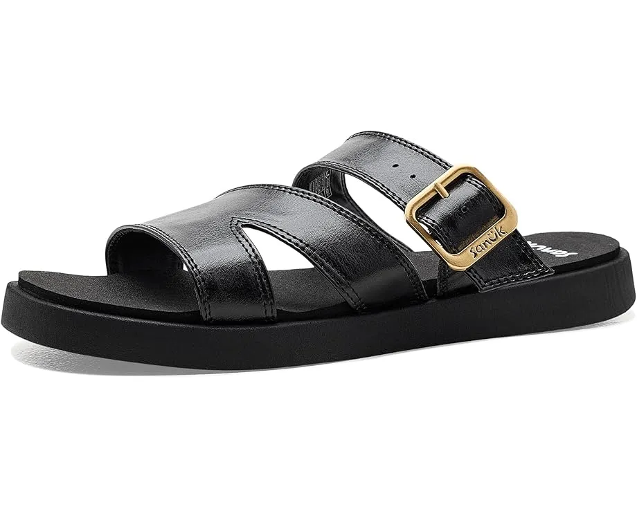 Sanuk Сандалии Cove Slide с регулируемой пряжкой и антибактериальной стелькой