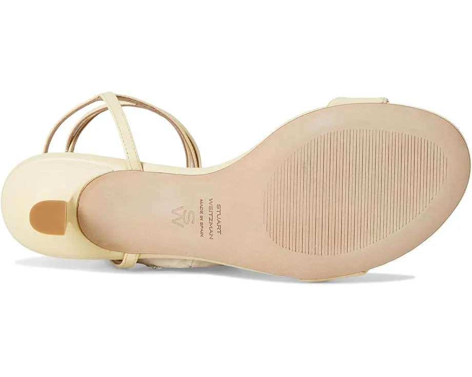 Туфли Stuart Weitzman Nudist Wrap 50 на шпильке с обертывающим ремешком