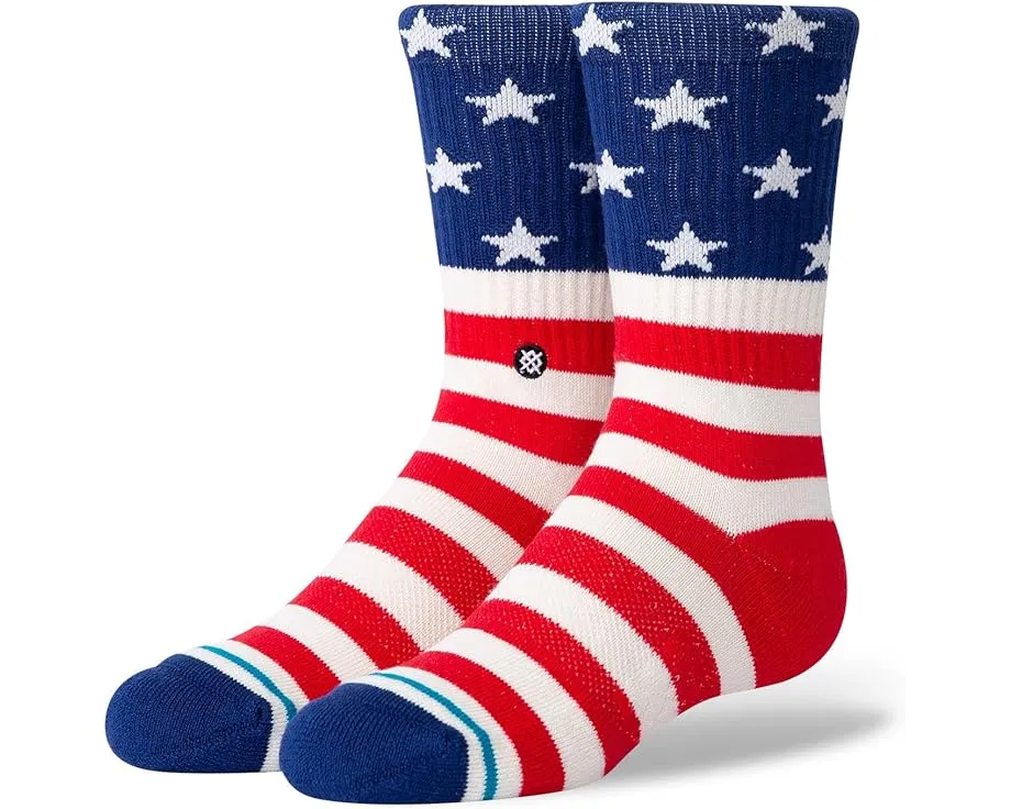 Носки The Fourth ST с американским флагом для детей из премиального хлопка