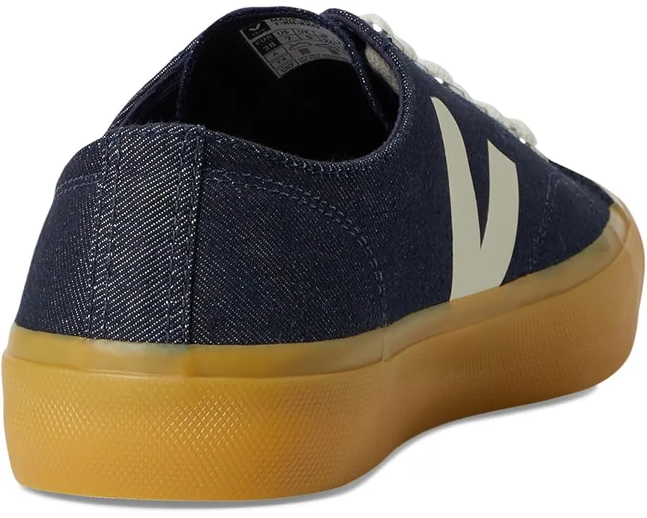 VEJA Wata II Low кроссовки из хлопка с контрастным логотипом