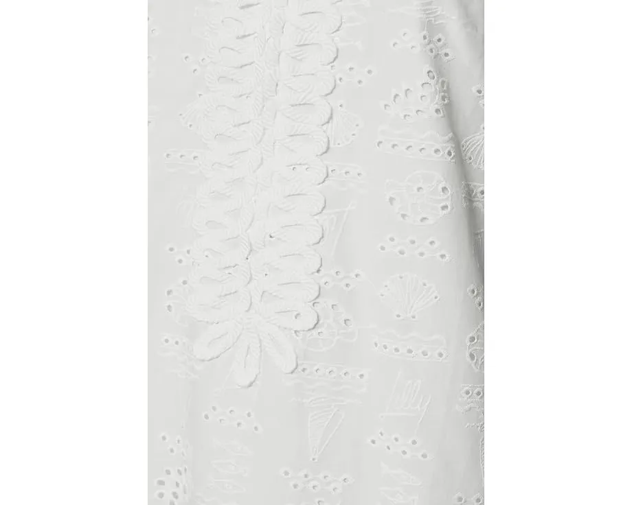 Хлопковое платье Mamie с кружевной отделкой