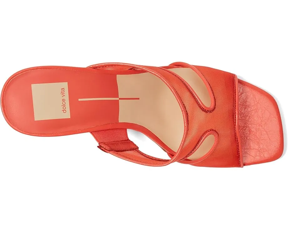 Босоножки Gitel на тонком каблуке с вырезами по бокам и эластичными вставками Dolce Vita