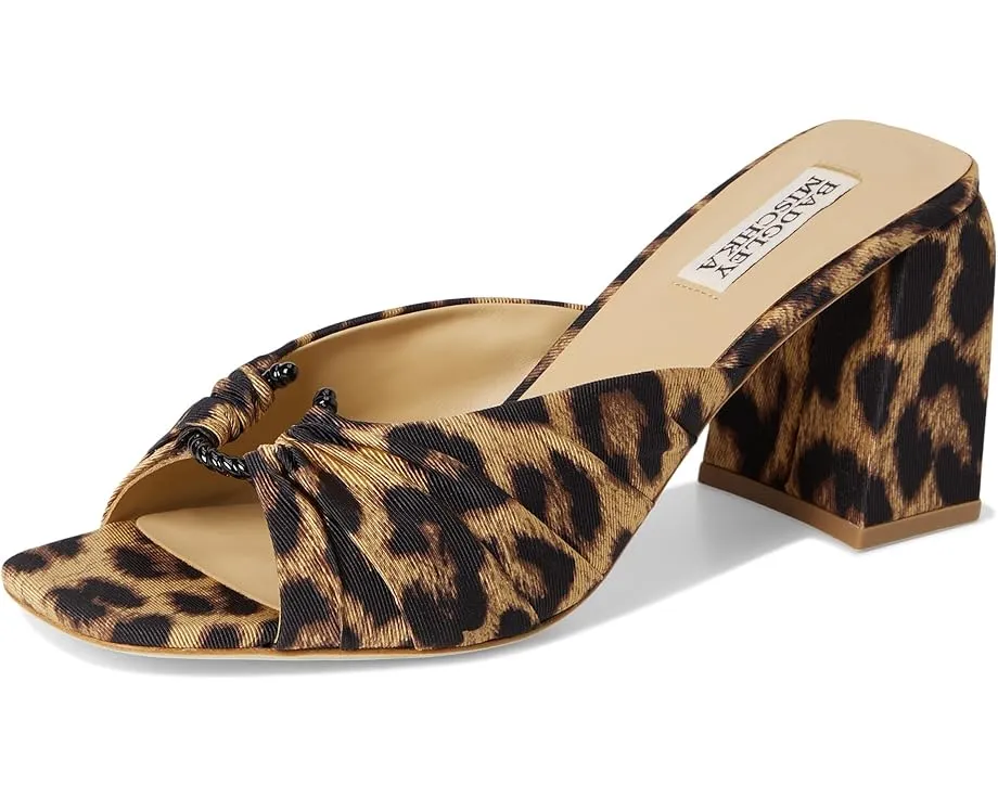 Босоножки Badgley Mischka Vayla на квадратном каблуке со стеганым верхом и открытым носком