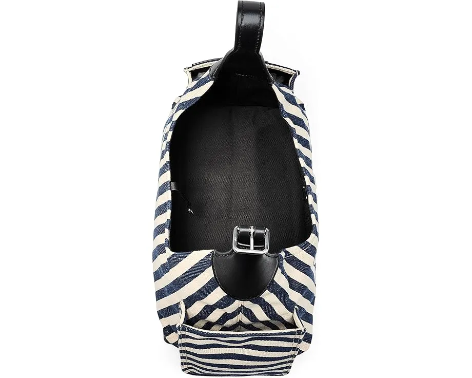Сумка Marc Jacobs из полосатого холста с поясным ремнём