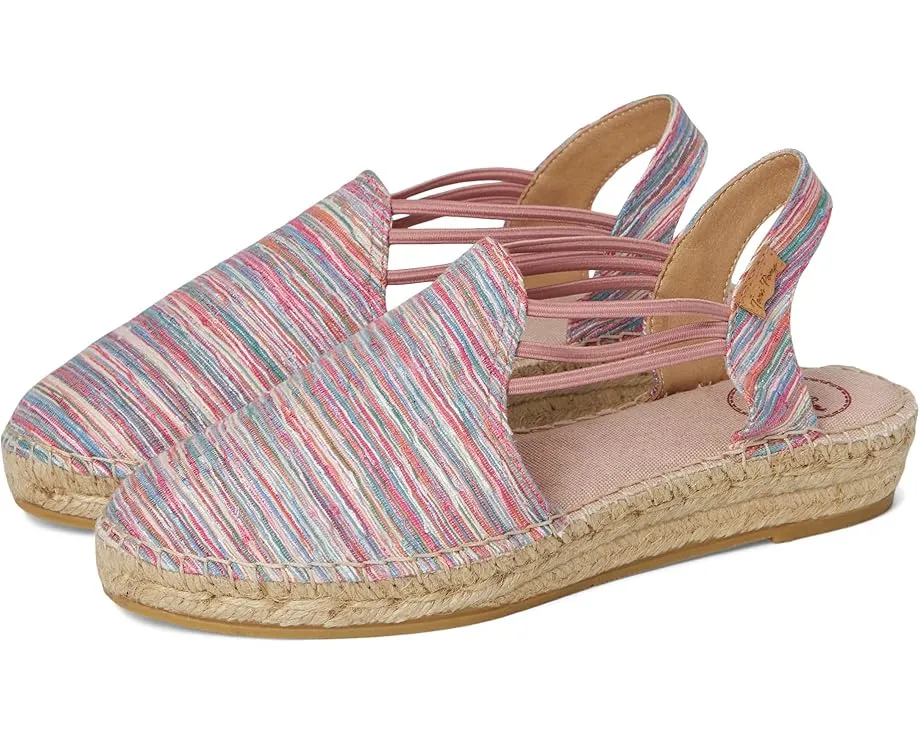 Toni Pons Эспадрильи Noa-RG на танкетке из джута с резиновой подошвой