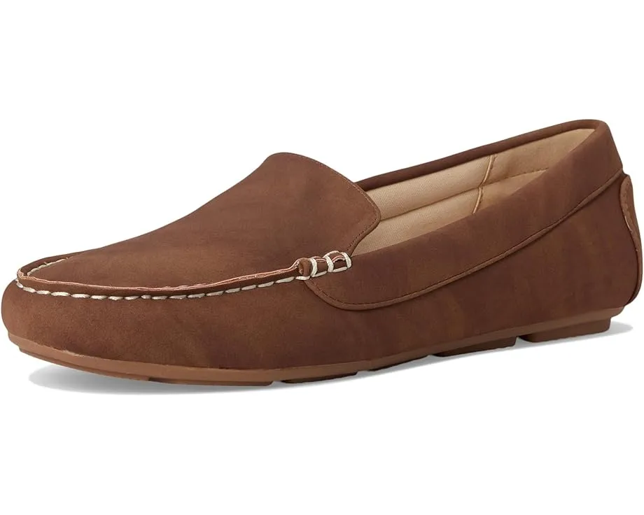 Мокасины для вождения Journee Collection Oreta с круглым носком и строчкой