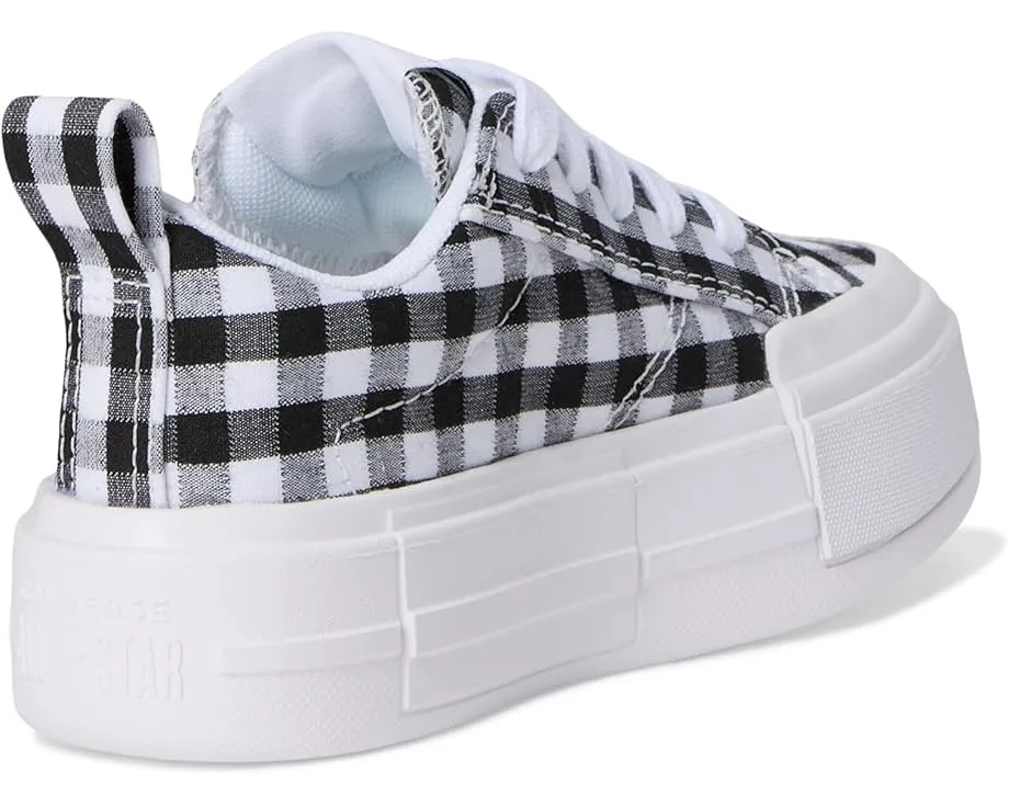 Детские кеды Converse Cruise Checkered с клетчатым принтом на платформе