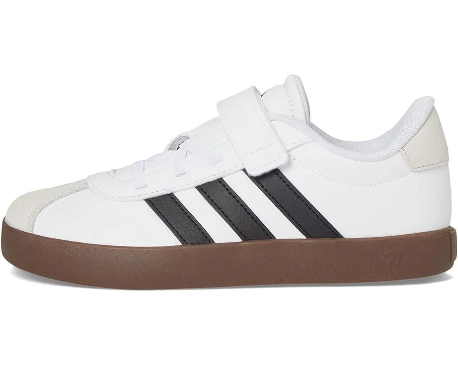 Кроссовки Adidas VL Court 3.0 с эластичными шнурками для детей