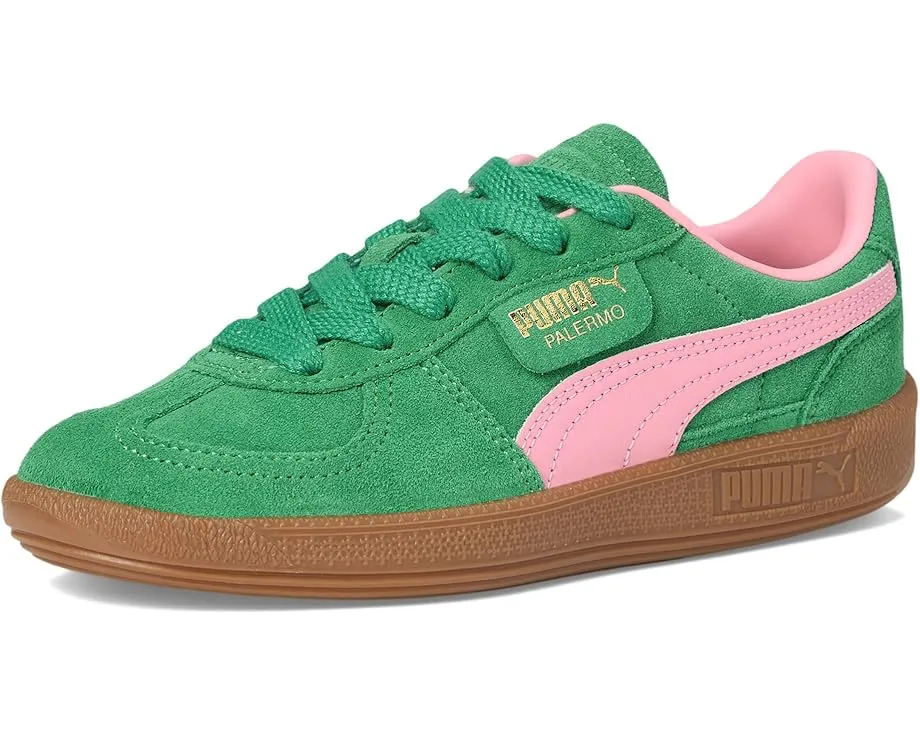 Детские кроссовки PUMA Palermo из замши с классическим Т-образным носком