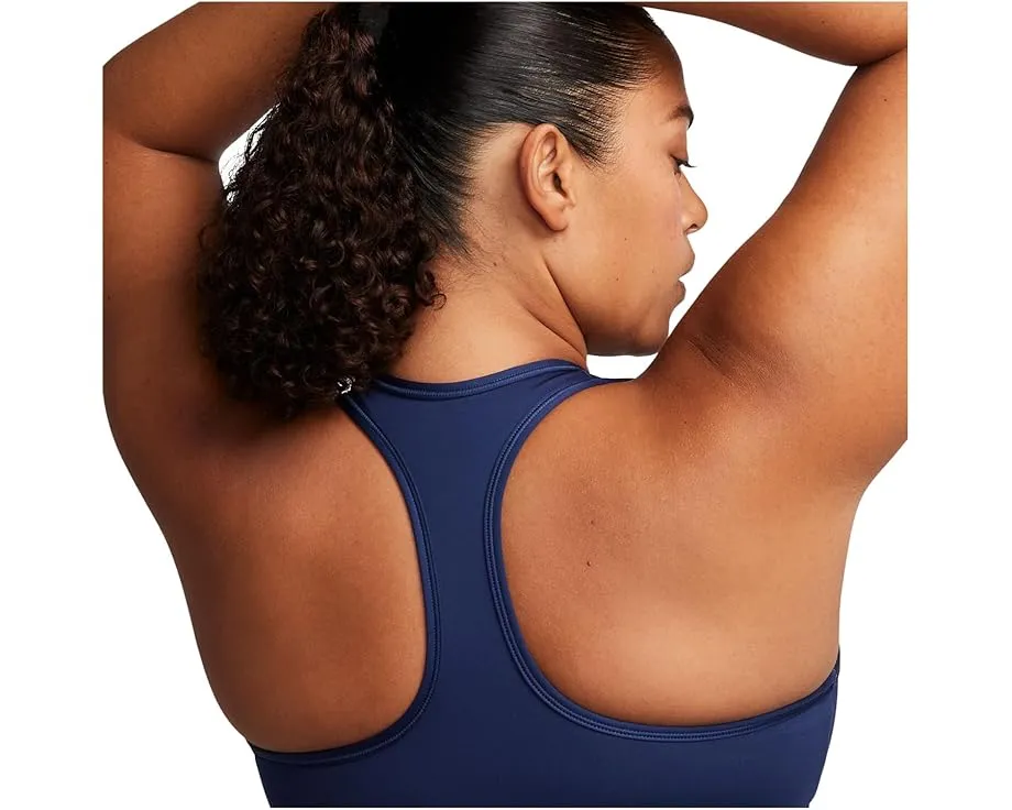 Спортивный бюстгальтер Nike Swoosh со средней поддержкой и вшитыми чашками