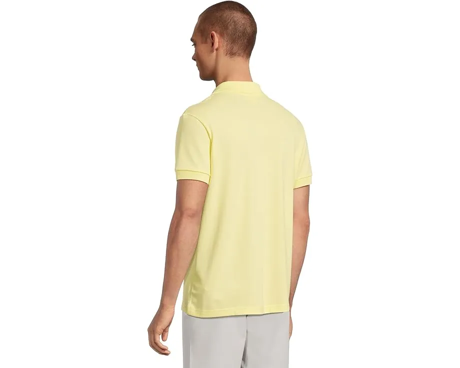 Поло Lacoste без пуговиц из хлопка