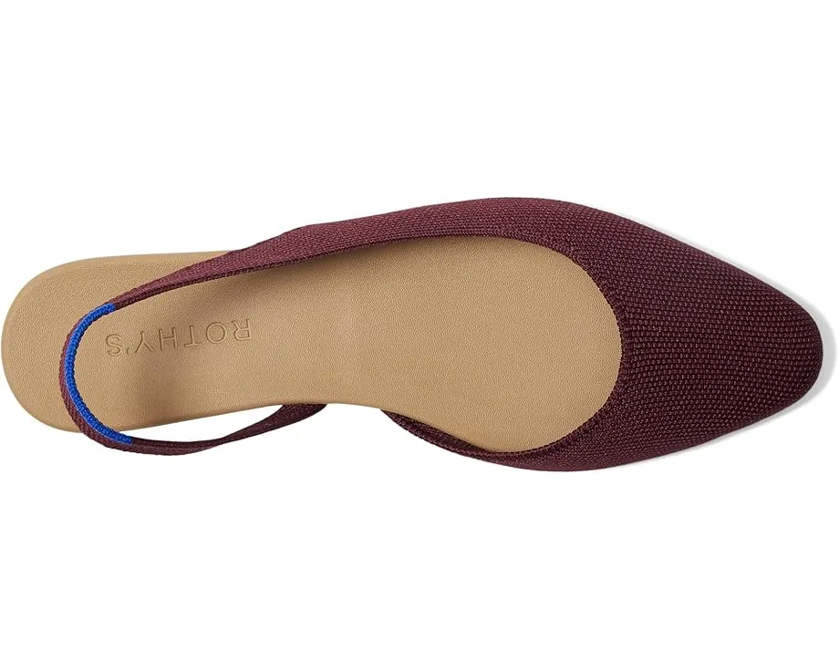 Туфли Rothy's The Almond Slingback с миндалевидным носком и ремешком на пятке